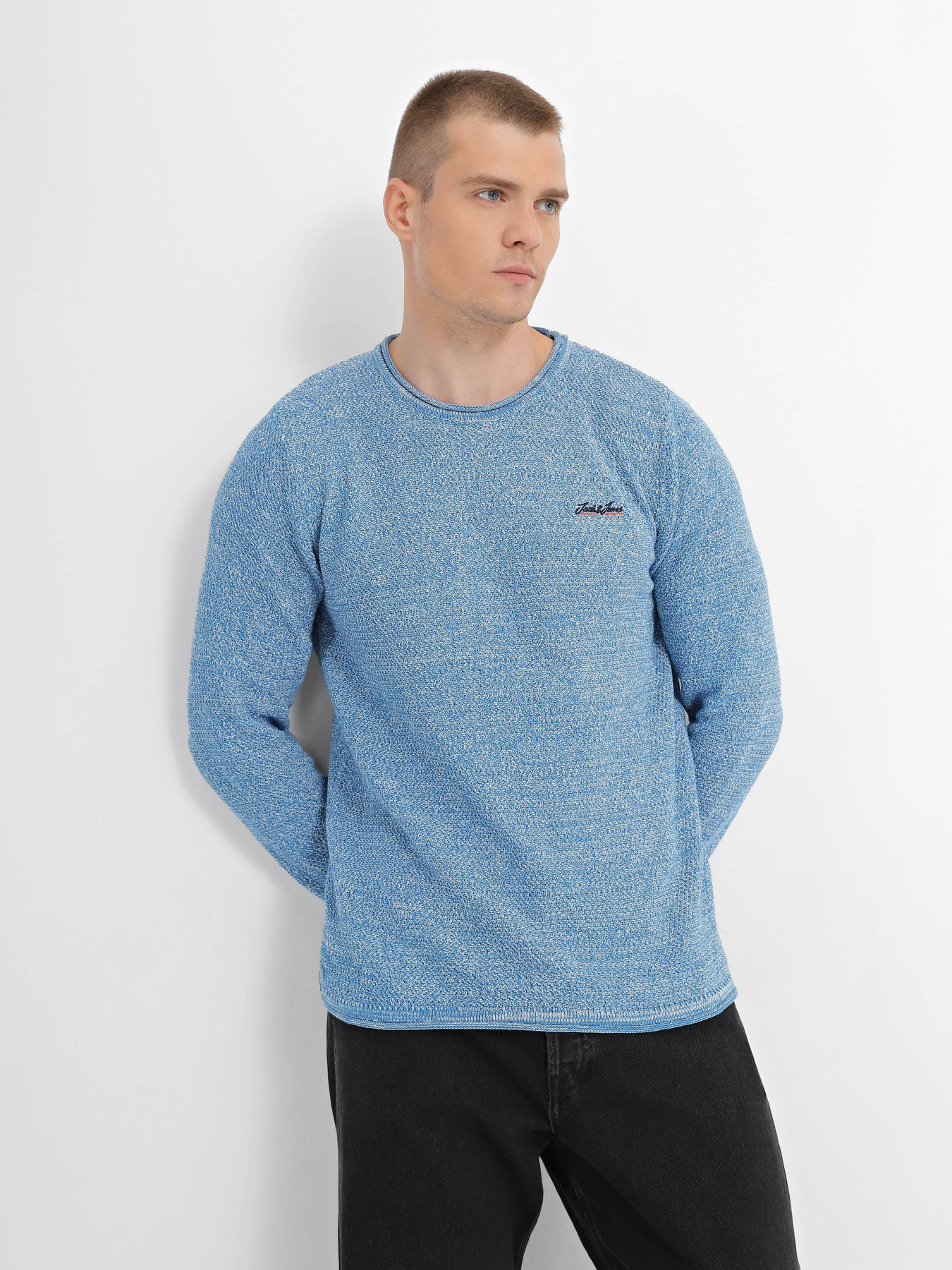 Светри та кардигани JACK & JONES модель 12204645_Sea Of Belize Светри та кардигани JACK & JONES модель 12204645_Sea Of Belize Фото