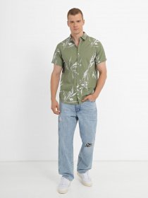 Сорочки JACK & JONES модель 12227680_Oil Green Фото