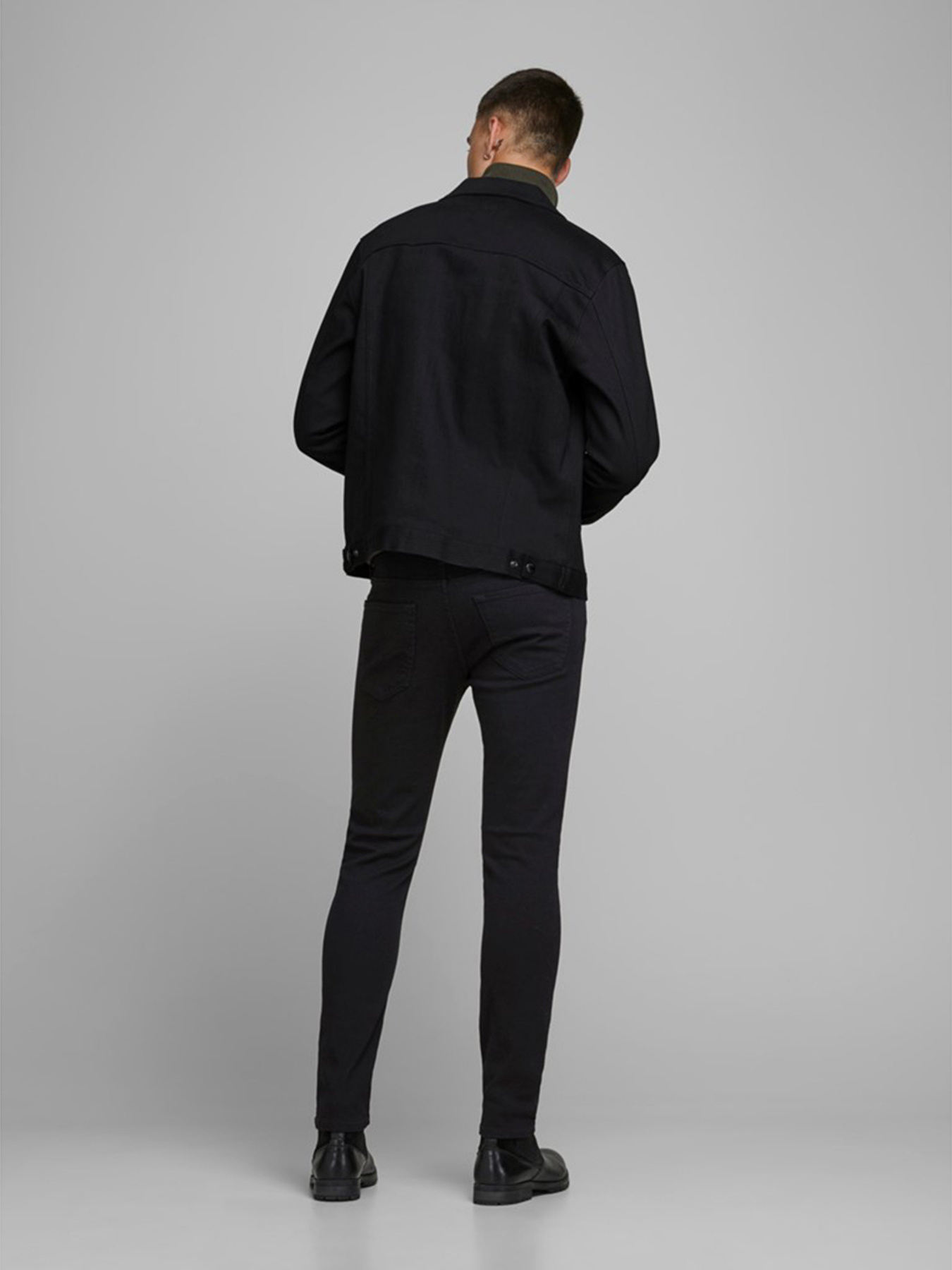 Джинсы JACK & JONES модель 12152346_Black Denim Джинсы JACK & JONES модель 12152346_Black Denim Фото