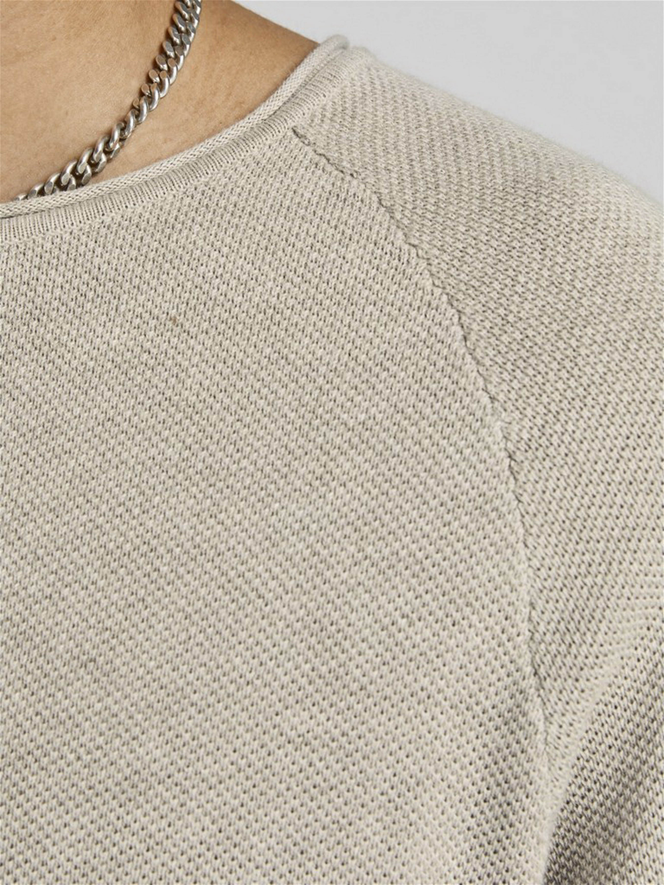 Свитры и кардиганы JACK & JONES модель 12157321_Oatmeal Фото