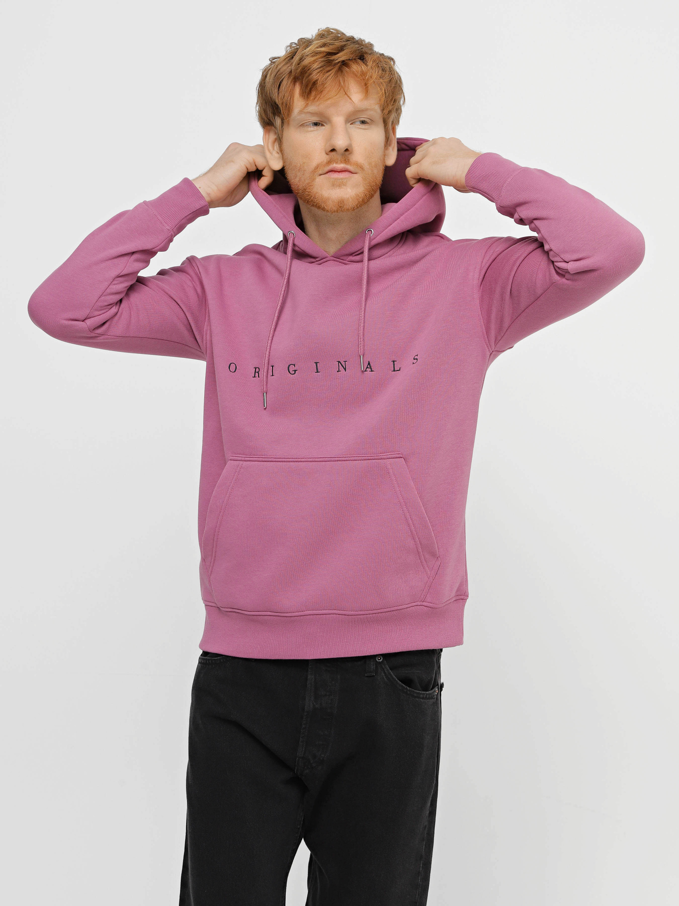 Худі та світшоти JACK & JONES модель 12176864_Bordeaux Худі та світшоти JACK & JONES модель 12176864_Bordeaux Фото