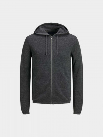 Худі та світшоти JACK & JONES модель 12190154_Dark Grey Melange Фото