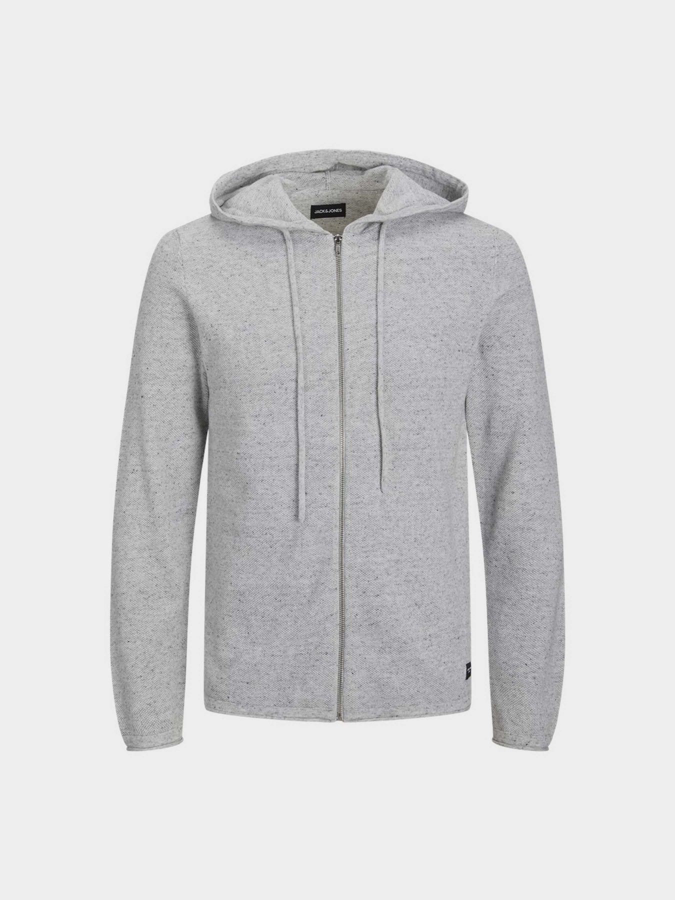 Худі та світшоти JACK & JONES модель 12190154_Light Grey Melange Худі та світшоти JACK & JONES модель 12190154_Light Grey Melange Фото