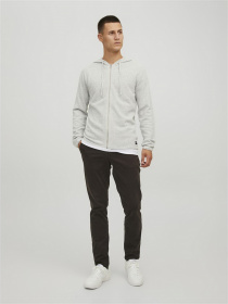 Худі та світшоти JACK & JONES модель 12190154_Light Grey Melange Фото