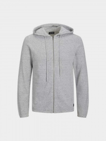 Худі та світшоти JACK & JONES модель 12190154_Light Grey Melange Фото