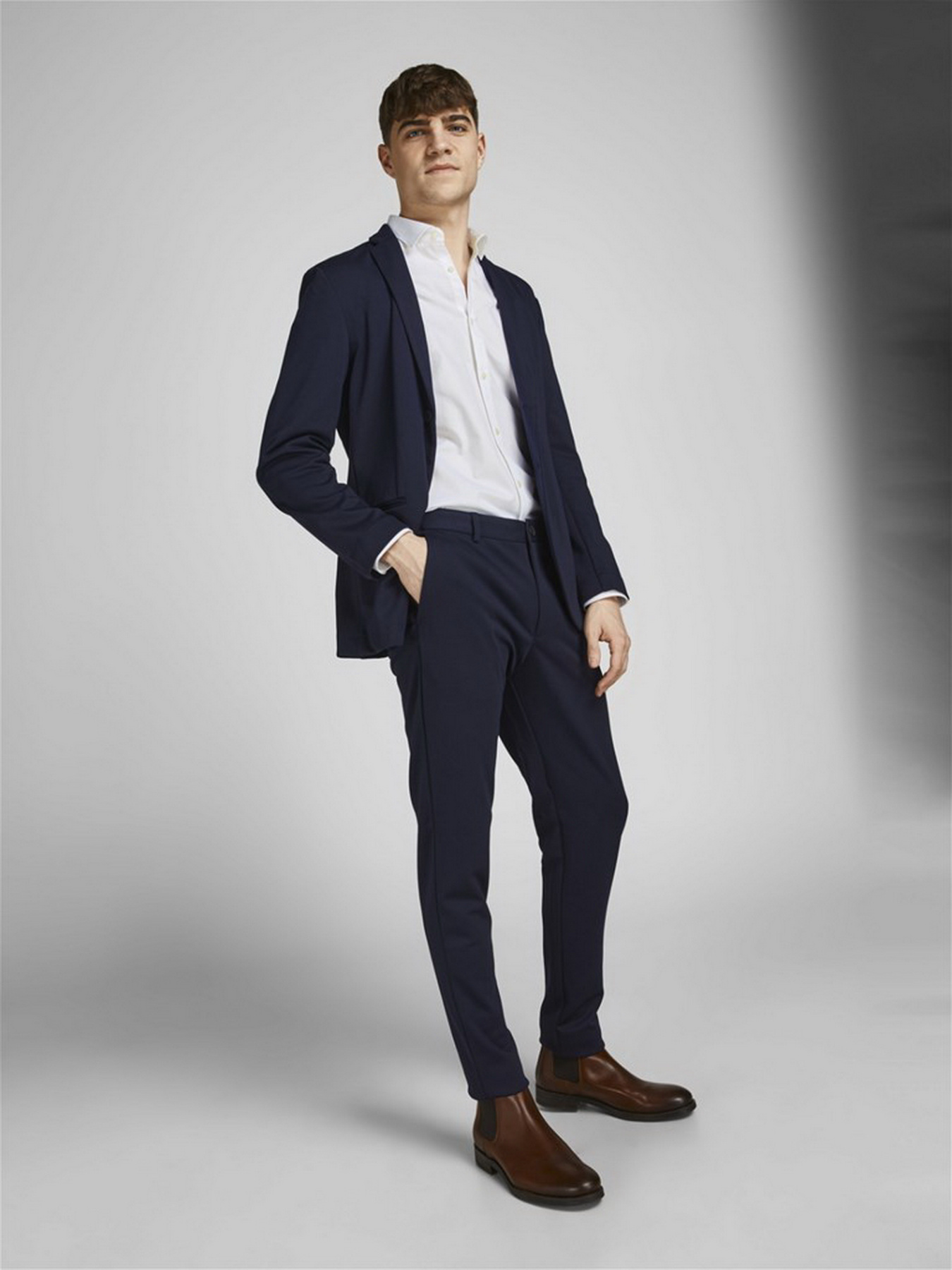 Рубашки JACK & JONES модель 12201905_White Фото