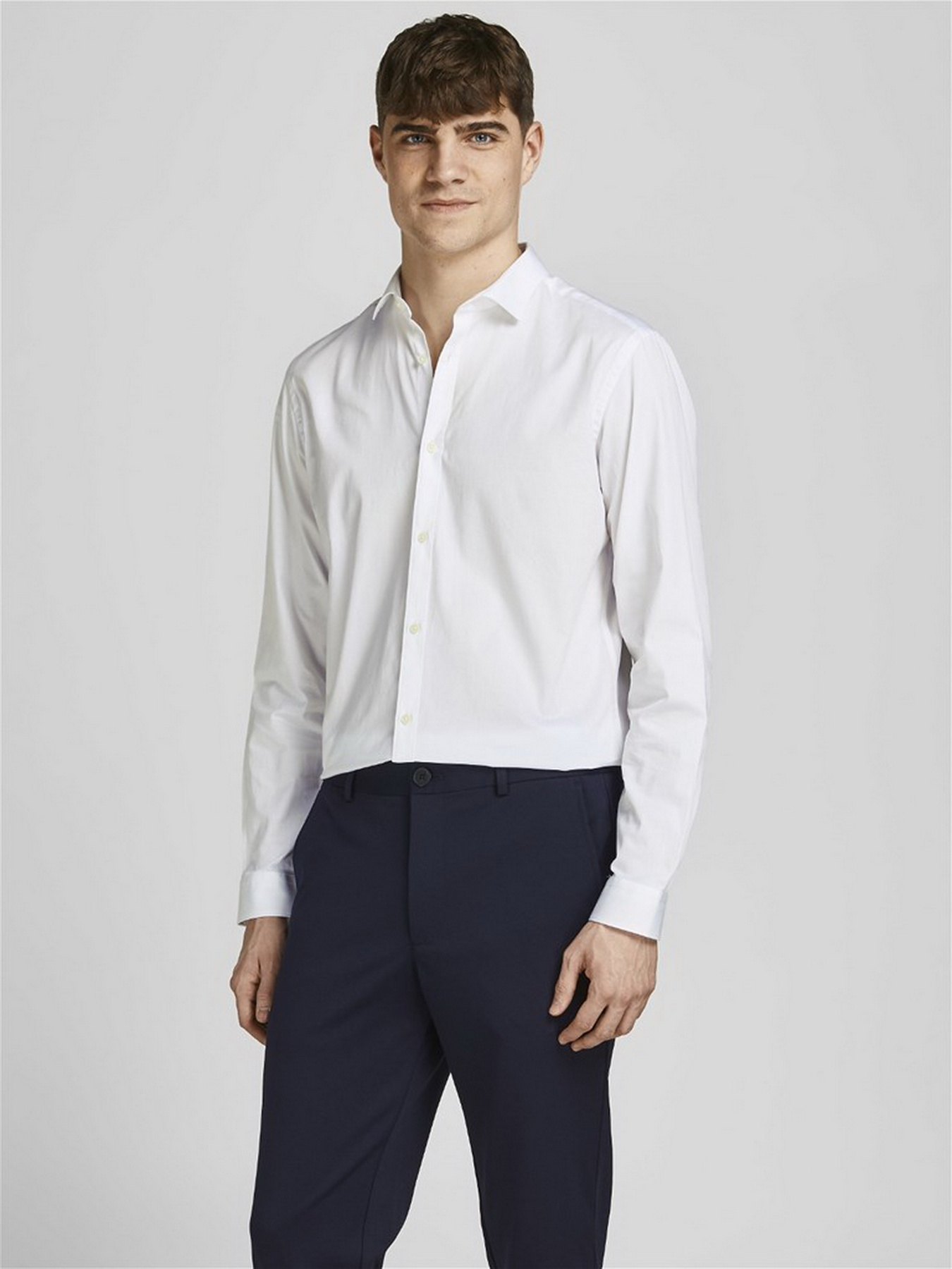 Рубашки JACK & JONES модель 12201905_White Фото