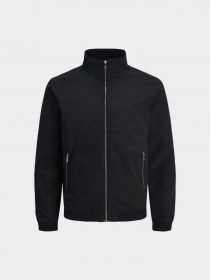Куртки та дублянки JACK & JONES Jjerush Harrington модель 12204277_Black Фото