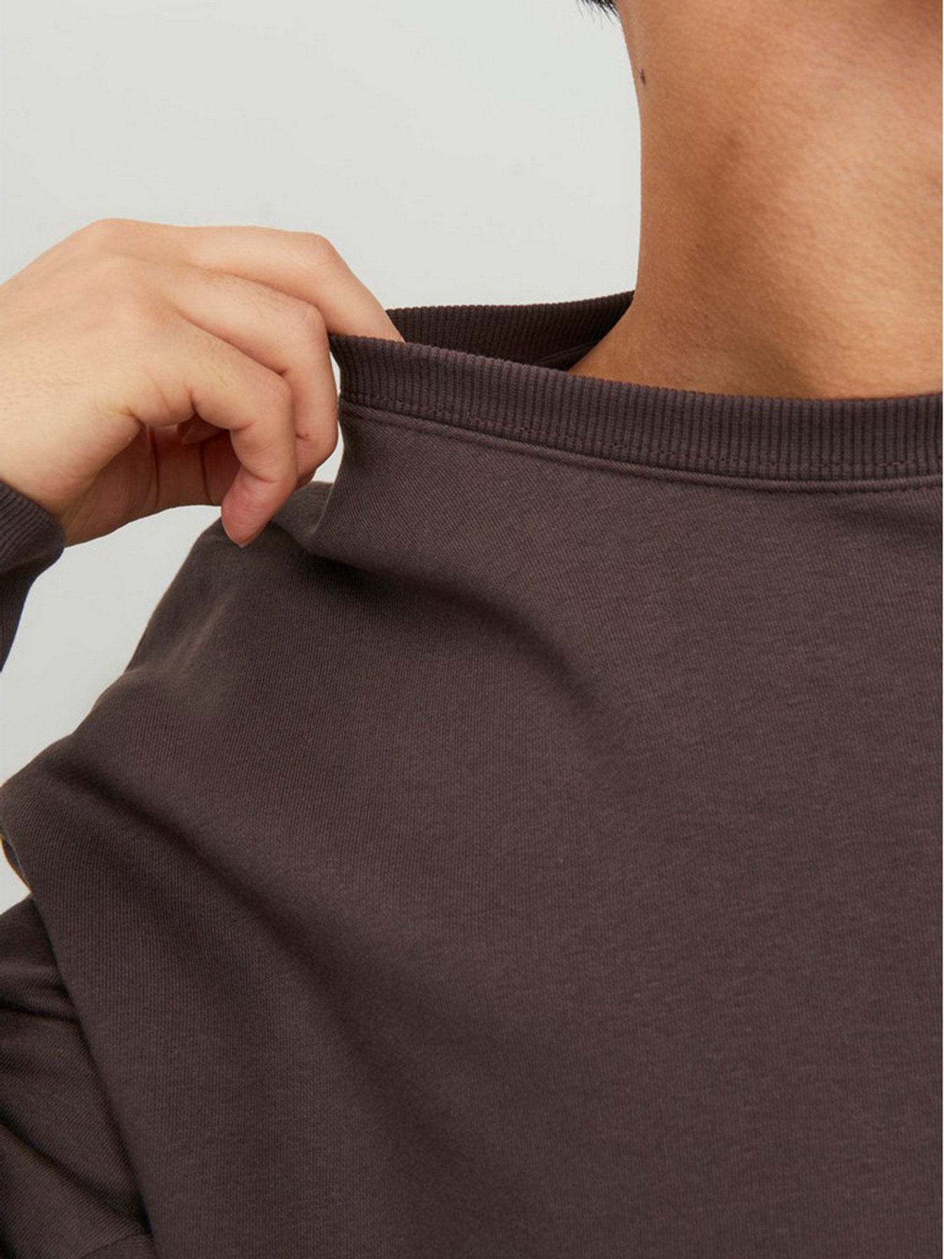 Светри та кардигани JACK & JONES модель 12208182_Seal Brown Фото