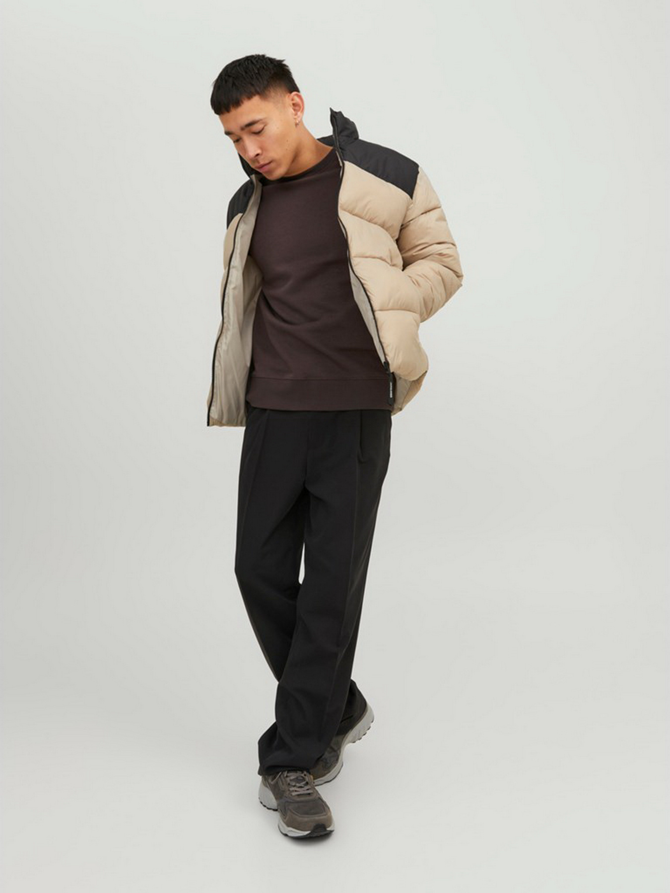 Светри та кардигани JACK & JONES модель 12208182_Seal Brown Фото