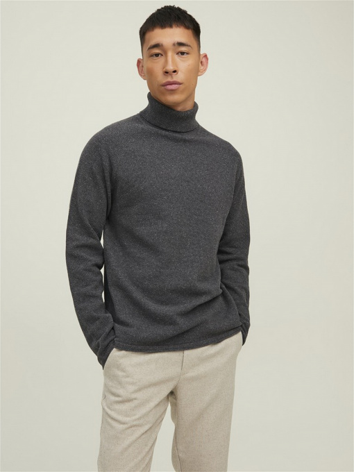 Светри та кардигани JACK & JONES модель 12210931_Dark Grey Melange Фото