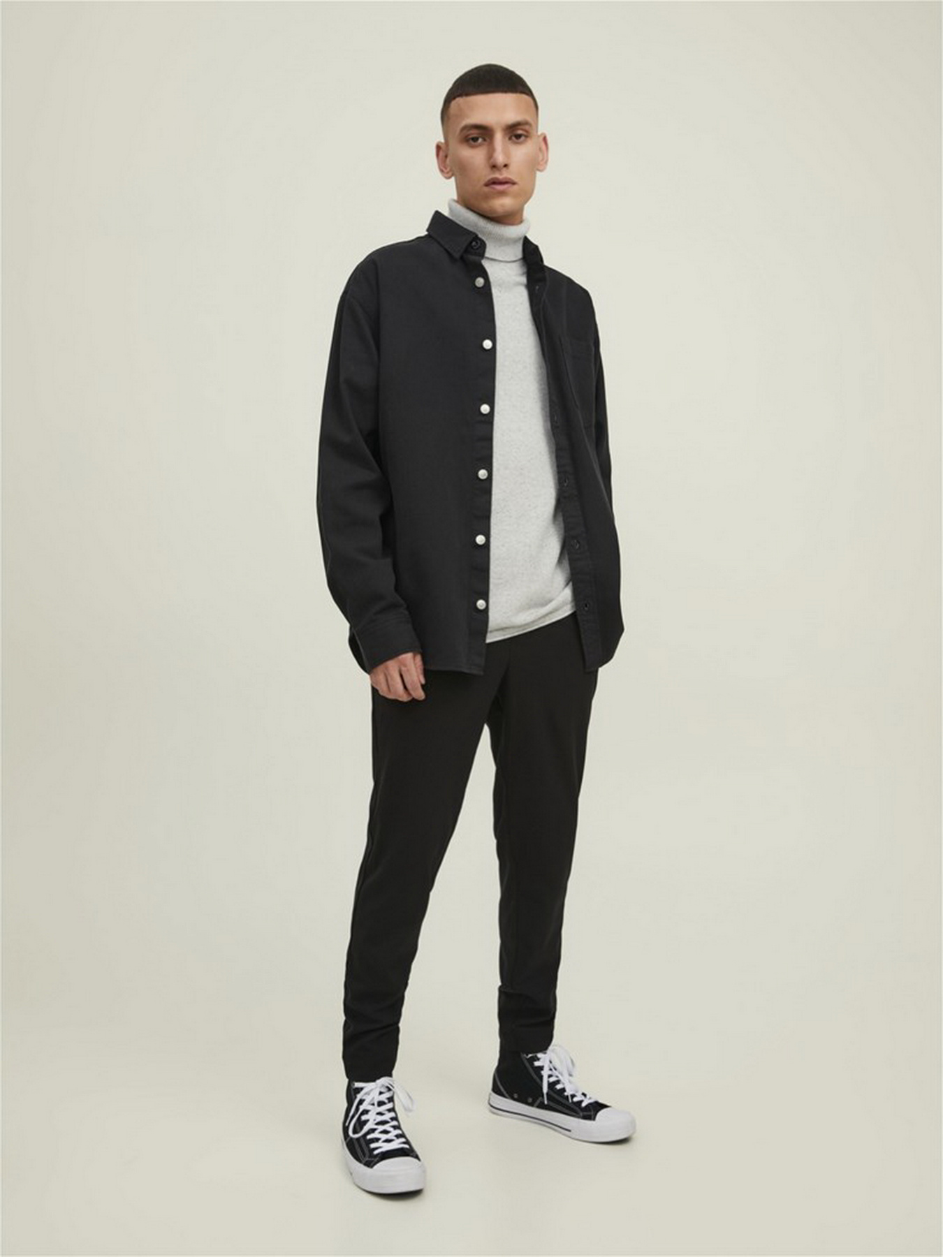 Светри та кардигани JACK & JONES модель 12210931_Light Grey Melange Фото