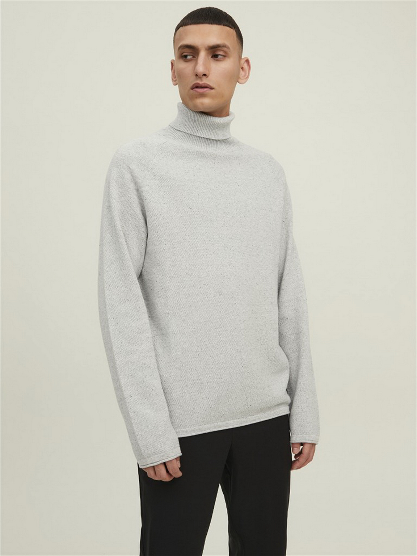 Светри та кардигани JACK & JONES модель 12210931_Light Grey Melange Фото