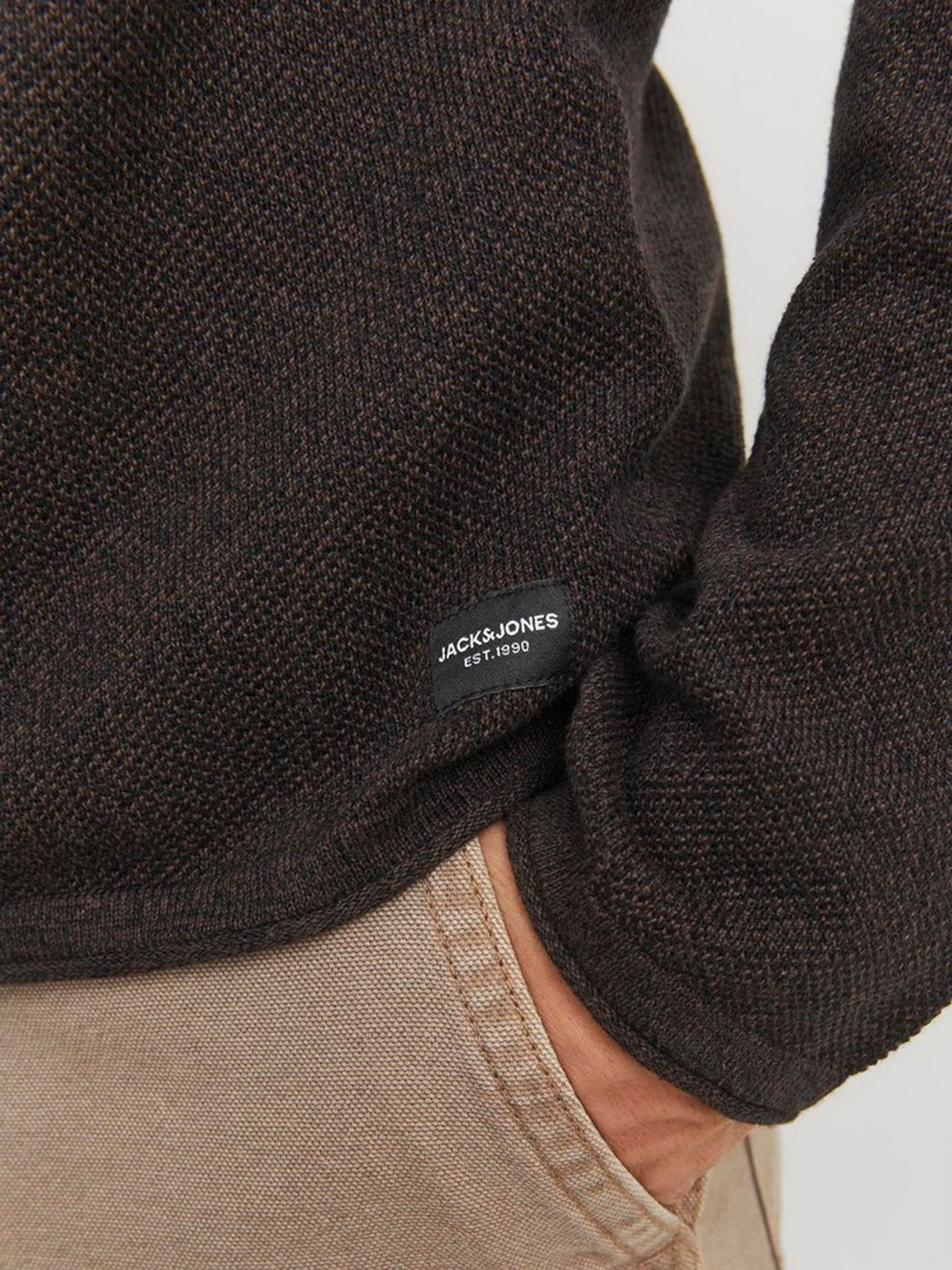 Светри та кардигани JACK & JONES модель 12210931_Seal Brown Фото