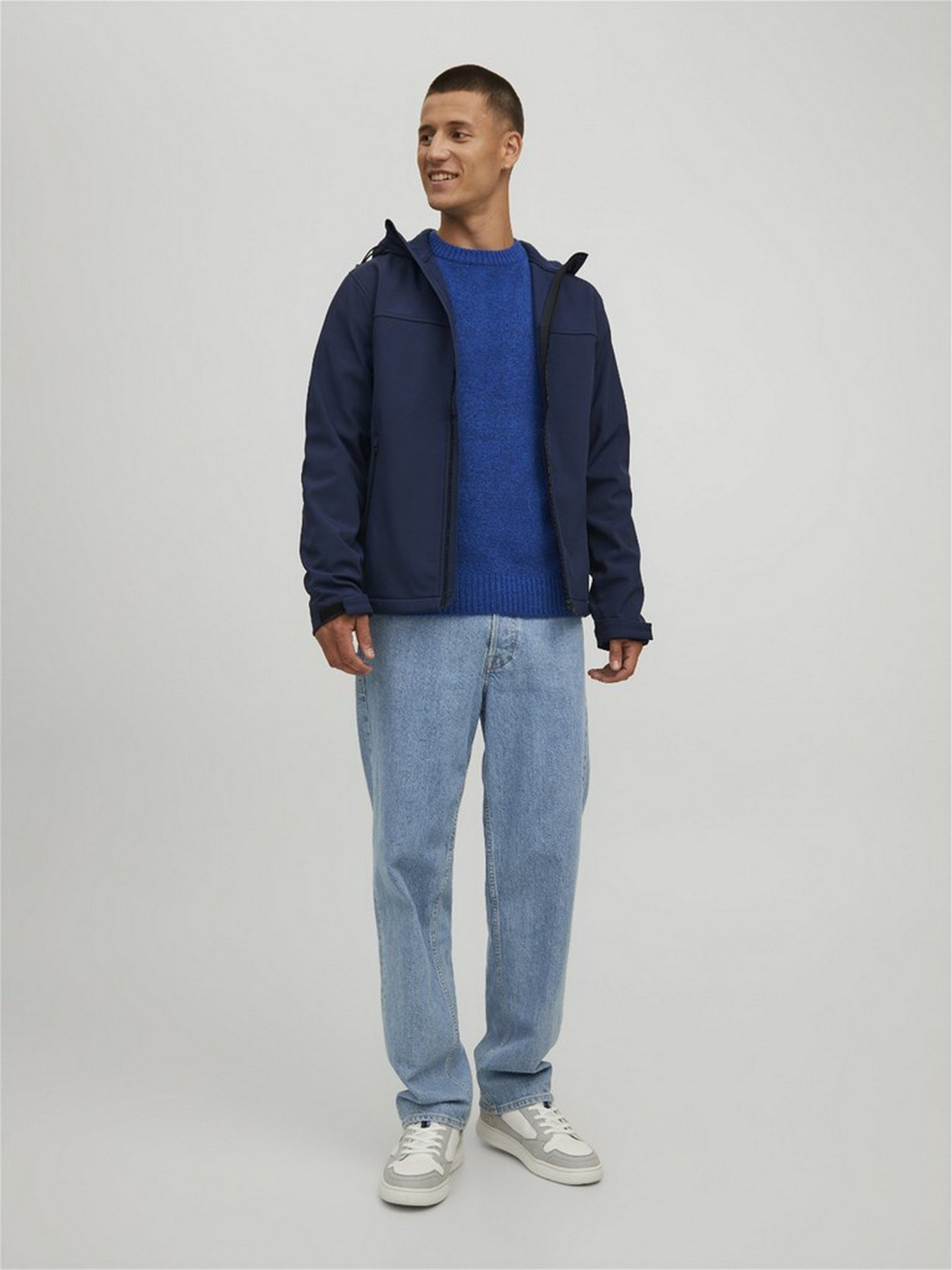 Куртки та дублянки JACK & JONES модель 12212363_Navy Blazer Фото