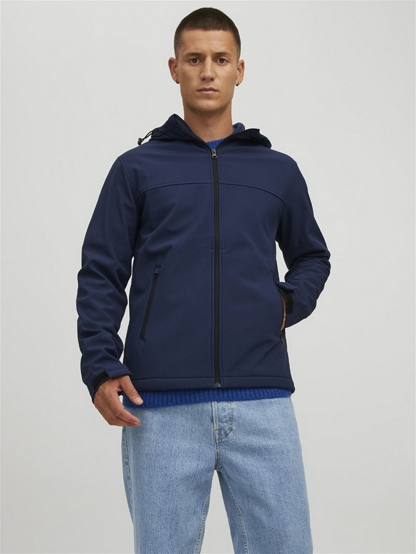Куртки та дублянки JACK & JONES модель 12212363_Navy Blazer Фото