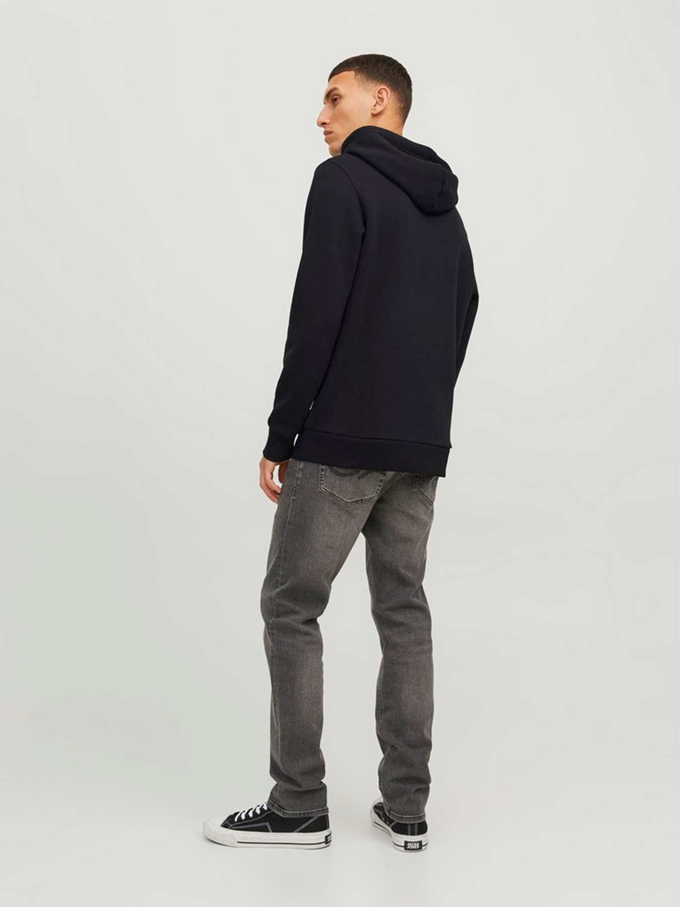 Худі та світшоти JACK & JONES модель 12233597_Black Худі та світшоти JACK & JONES модель 12233597_Black Фото