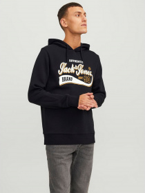 Худі та світшоти JACK & JONES модель 12233597_Black Фото