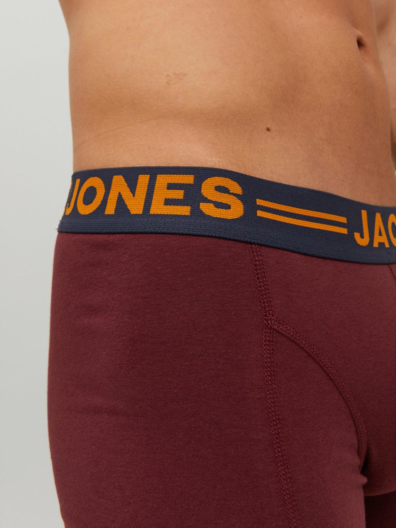 Нижня білизна JACK & JONES LICHFIELD TRUNKS модель 12113943_Burgundy Нижня білизна JACK & JONES LICHFIELD TRUNKS модель 12113943_Burgundy Фото