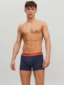 Нижня білизна JACK & JONES LICHFIELD TRUNKS модель 12113943_Burgundy Фото