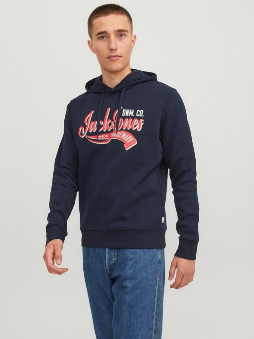 Худи и свитшоты JACK & JONES модель 12233597_Navy Blazer Фото