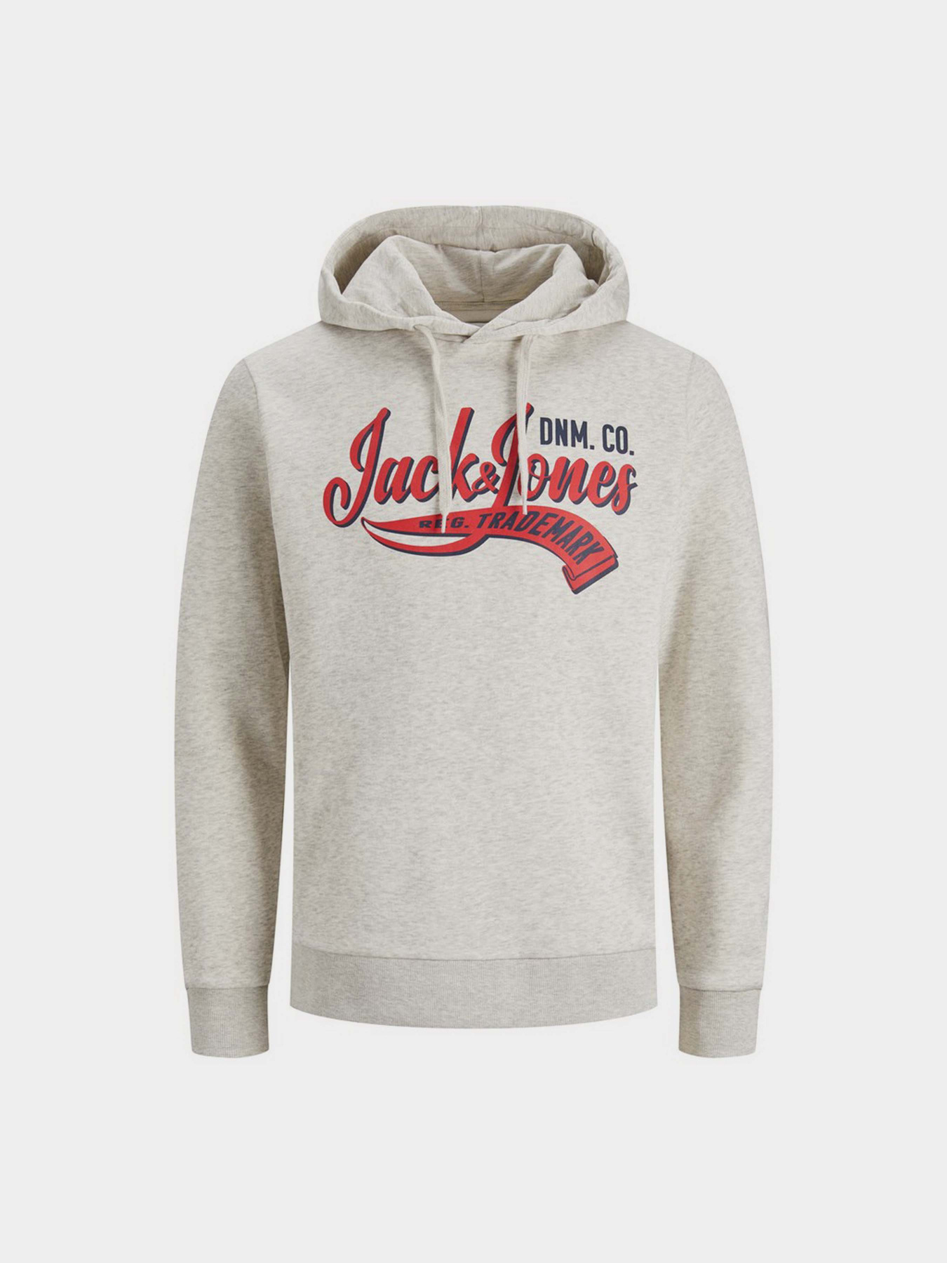 Худі та світшоти JACK & JONES модель 12233597_White Melange Худі та світшоти JACK & JONES модель 12233597_White Melange Фото