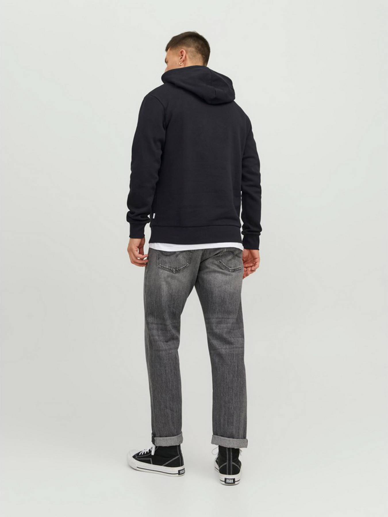 Худі та світшоти JACK & JONES модель 12233599_Black Худі та світшоти JACK & JONES модель 12233599_Black Фото