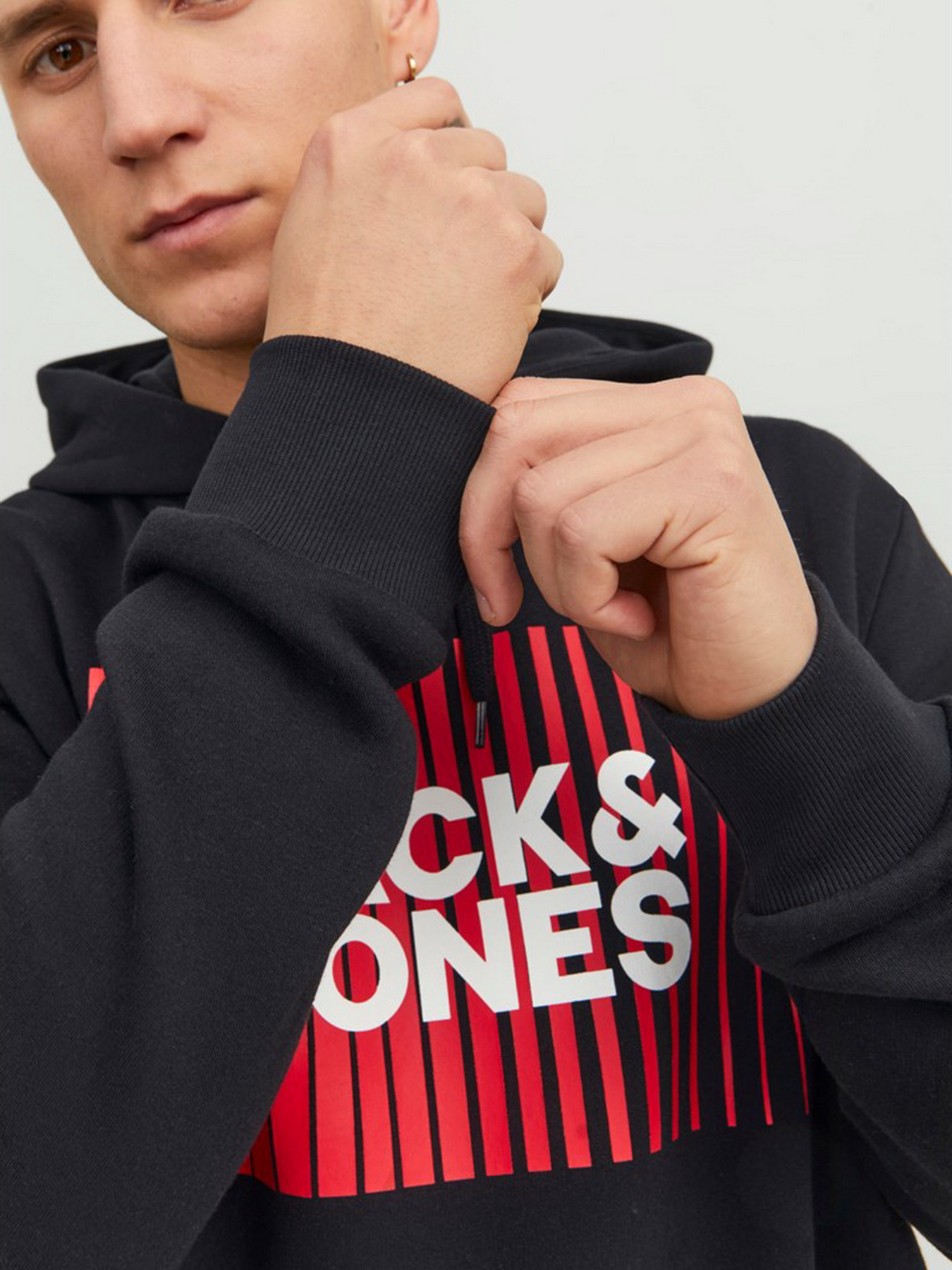 Худі та світшоти JACK & JONES модель 12233599_Black Худі та світшоти JACK & JONES модель 12233599_Black Фото