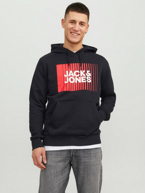 Худи и свитшоты JACK & JONES модель 12233599_Black Фото
