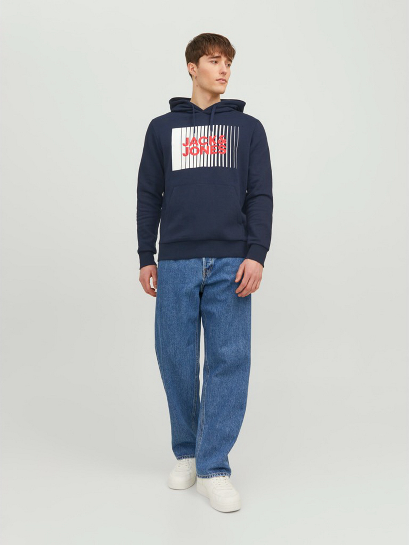 Худі та світшоти JACK & JONES модель 12233599_Navy Blazer Худі та світшоти JACK & JONES модель 12233599_Navy Blazer Фото