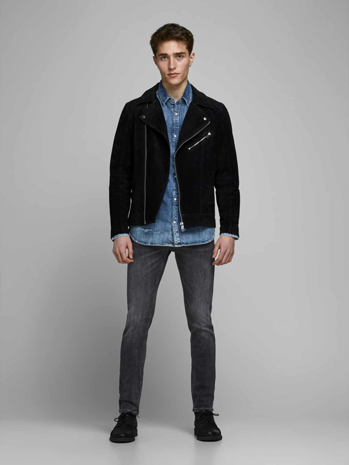 Джинси JACK & JONES модель 12159030_Black Denim Фото