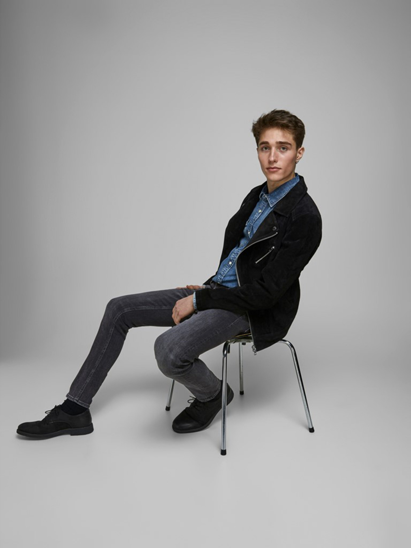 Джинси JACK & JONES модель 12159030_Black Denim Фото