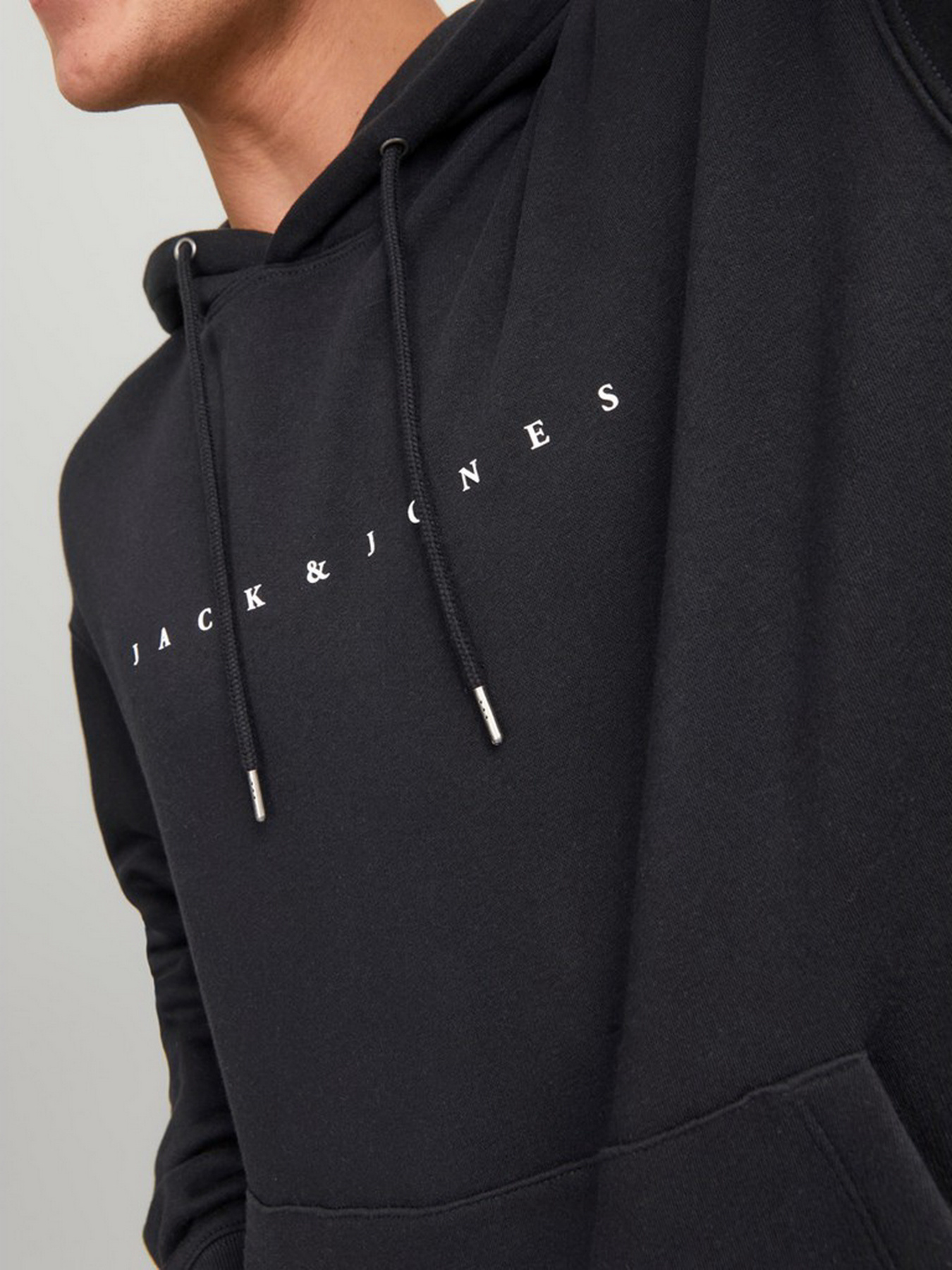 Худі та світшоти JACK & JONES модель 12233972_Black Худі та світшоти JACK & JONES модель 12233972_Black Фото
