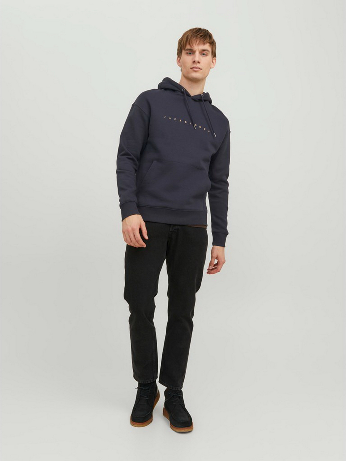 Худі та світшоти JACK & JONES модель 12233972_Dark Navy Худі та світшоти JACK & JONES модель 12233972_Dark Navy Фото