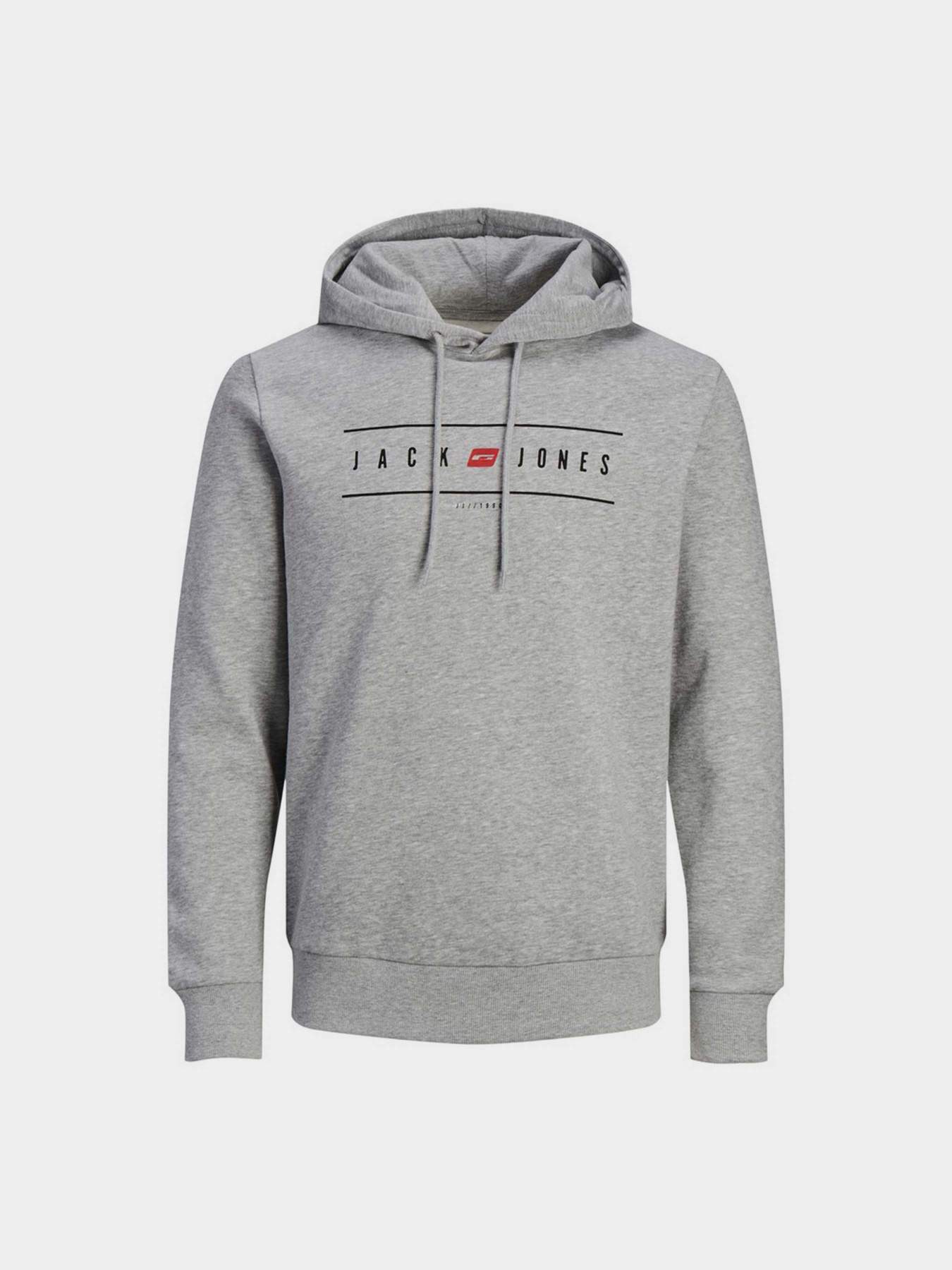Худі та світшоти JACK & JONES модель 12235460_Light Grey Melange Худі та світшоти JACK & JONES модель 12235460_Light Grey Melange Фото