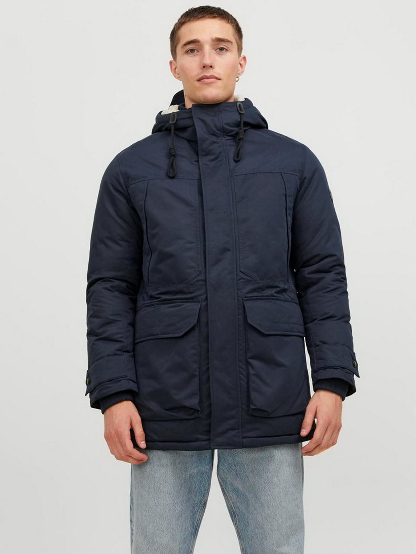 Куртки та дублянки JACK & JONES модель 12235869_Dark Navy Куртки та дублянки JACK & JONES модель 12235869_Dark Navy Фото