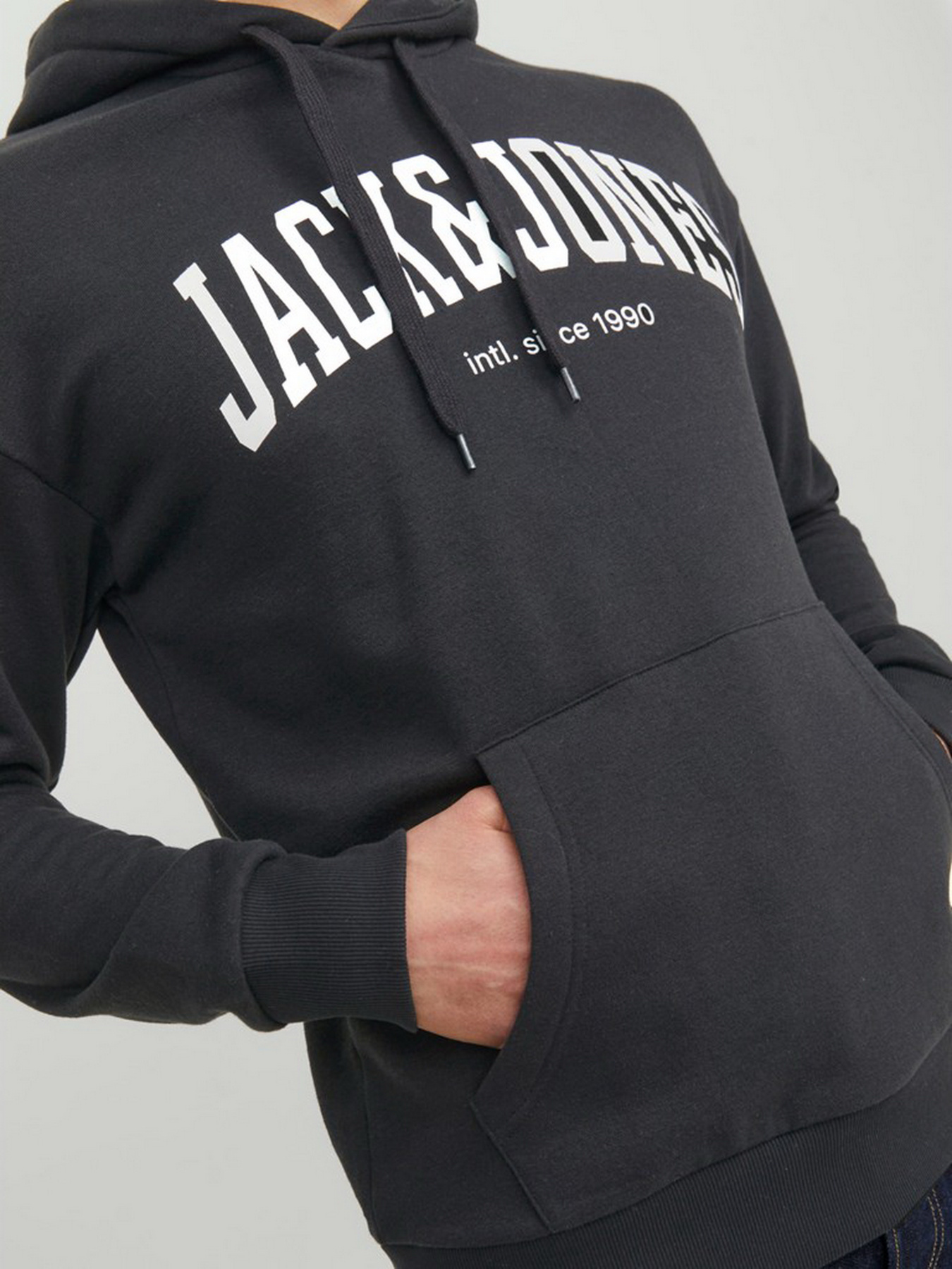 Худі та світшоти JACK & JONES модель 12236513_Black Худі та світшоти JACK & JONES модель 12236513_Black Фото