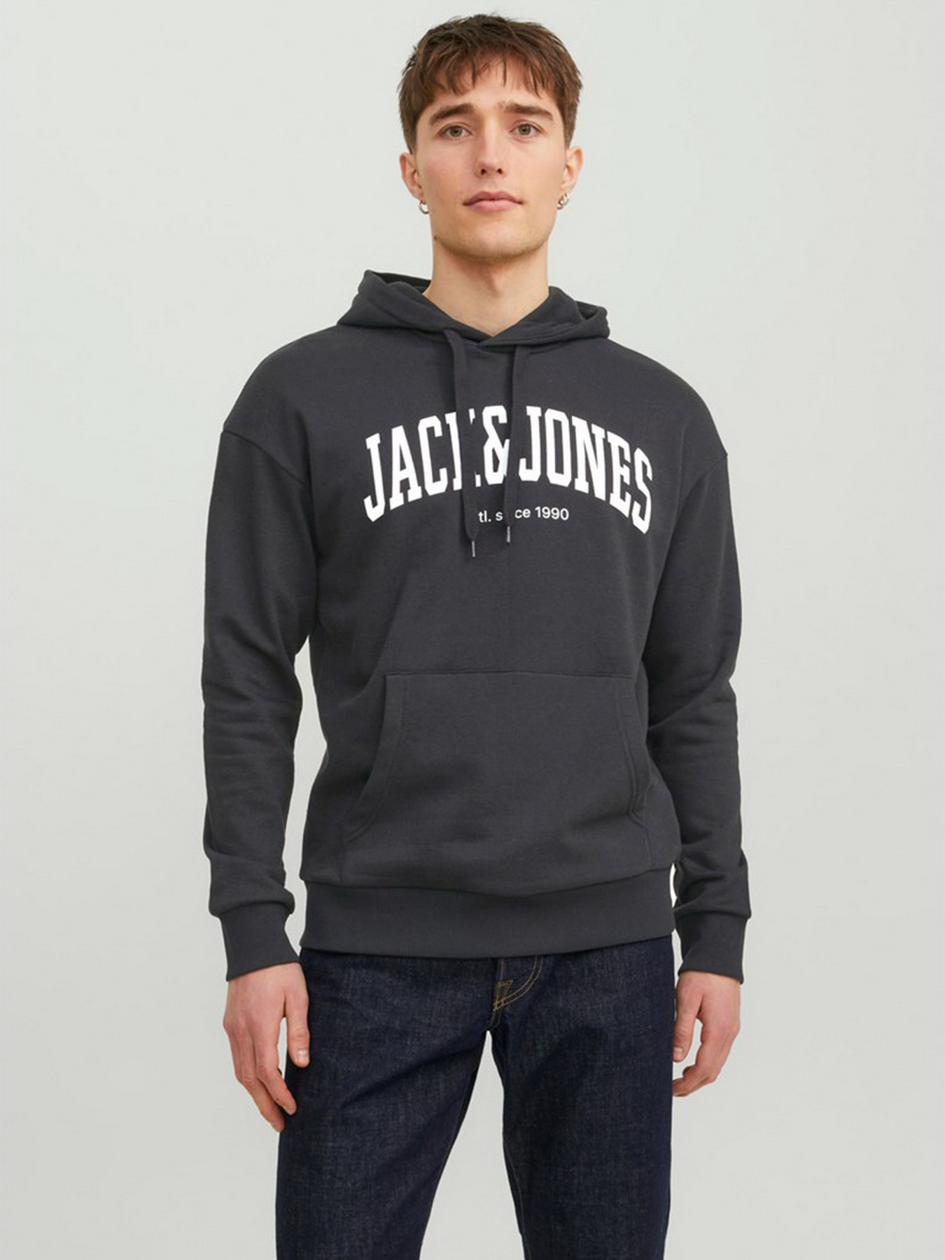 Худі та світшоти JACK & JONES модель 12236513_Black Худі та світшоти JACK & JONES модель 12236513_Black Фото