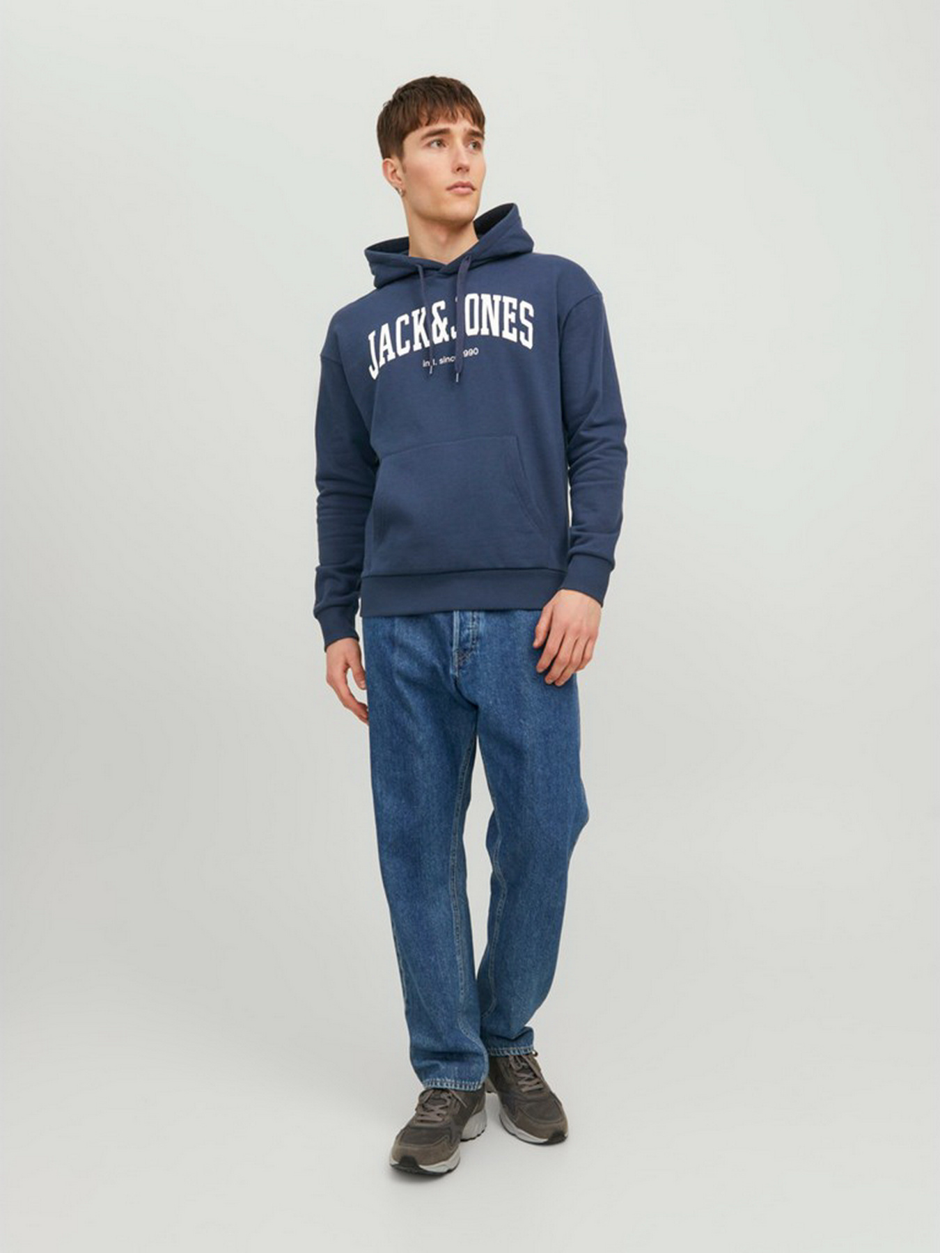 Худі та світшоти JACK & JONES модель 12236513_Navy Blazer Худі та світшоти JACK & JONES модель 12236513_Navy Blazer Фото