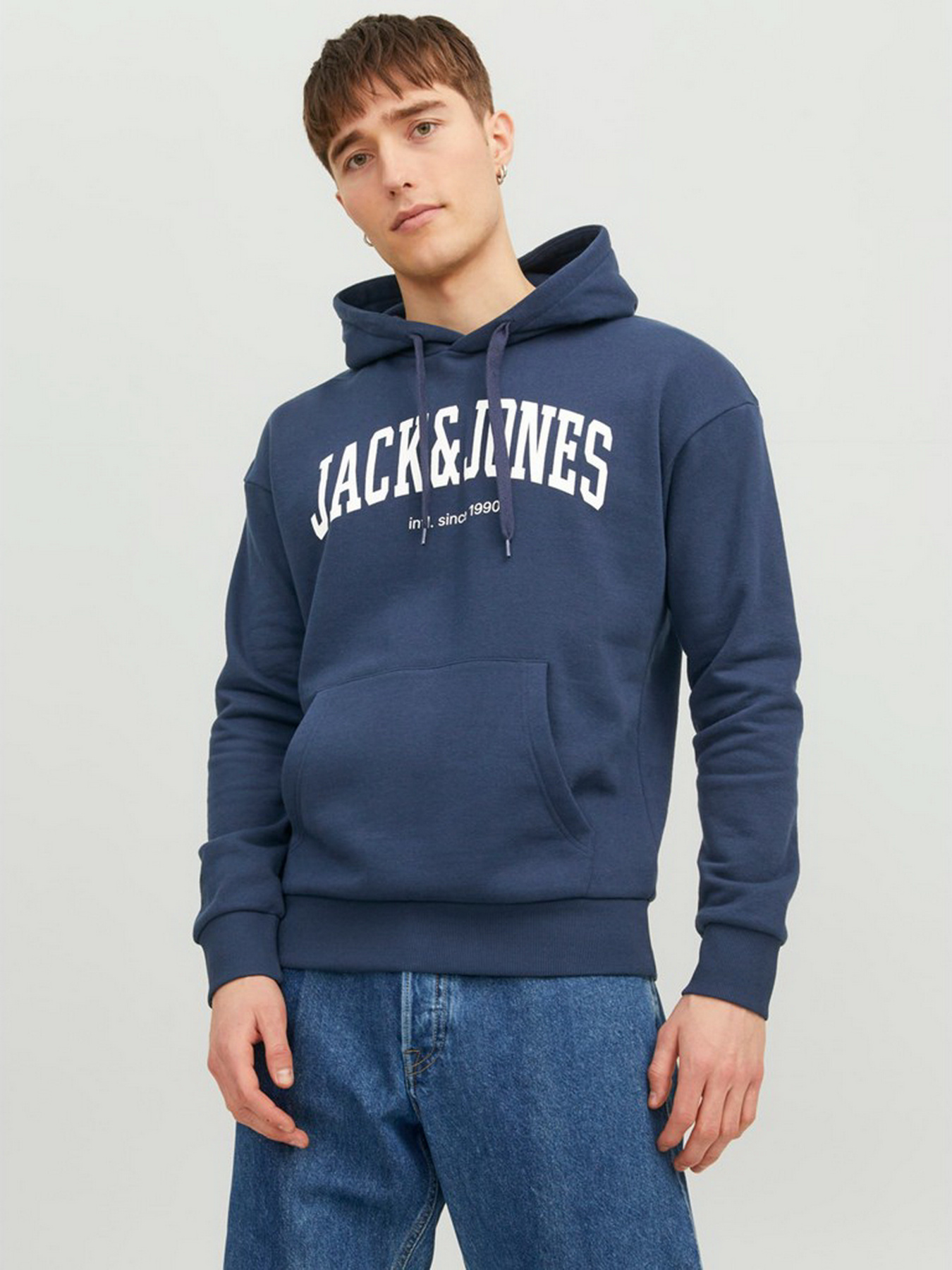 Худі та світшоти JACK & JONES модель 12236513_Navy Blazer Худі та світшоти JACK & JONES модель 12236513_Navy Blazer Фото