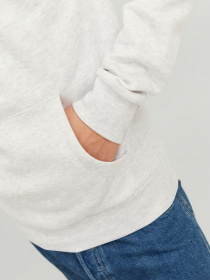 Худі та світшоти JACK & JONES модель 12236513_White Melange Фото