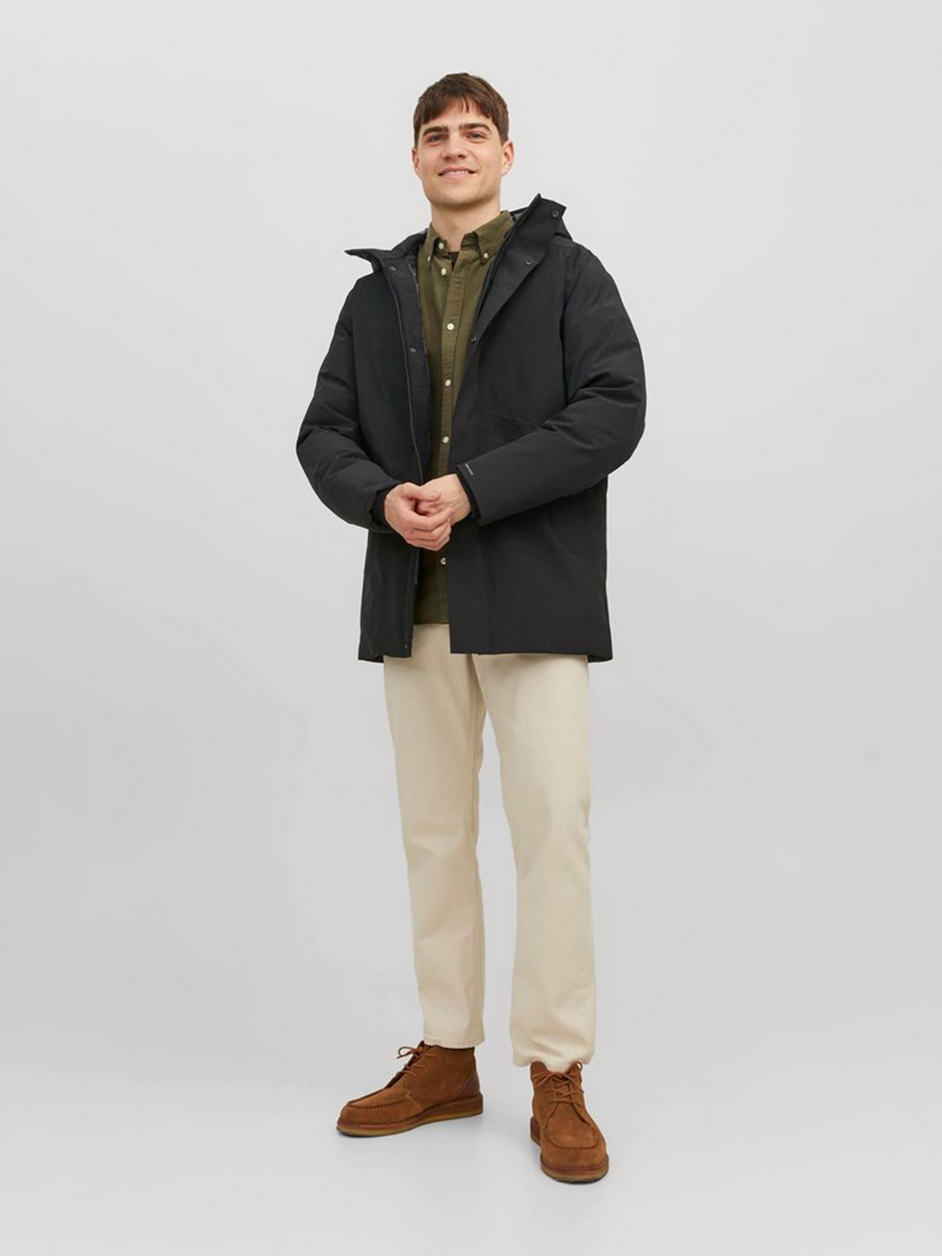 Куртки та дублянки JACK & JONES модель 12238561_Black Фото