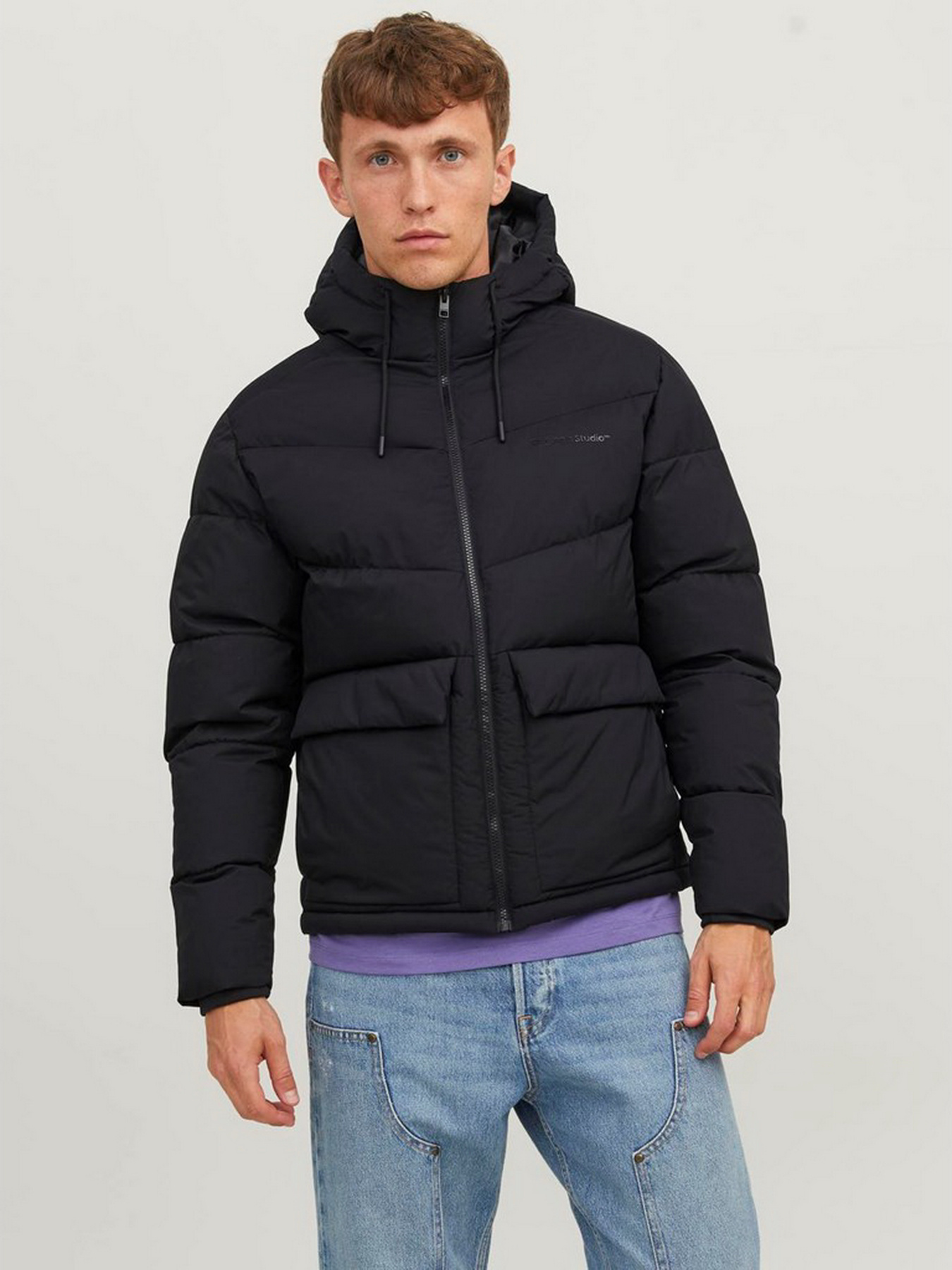 Куртки та дублянки JACK & JONES модель 12238849_Black Фото