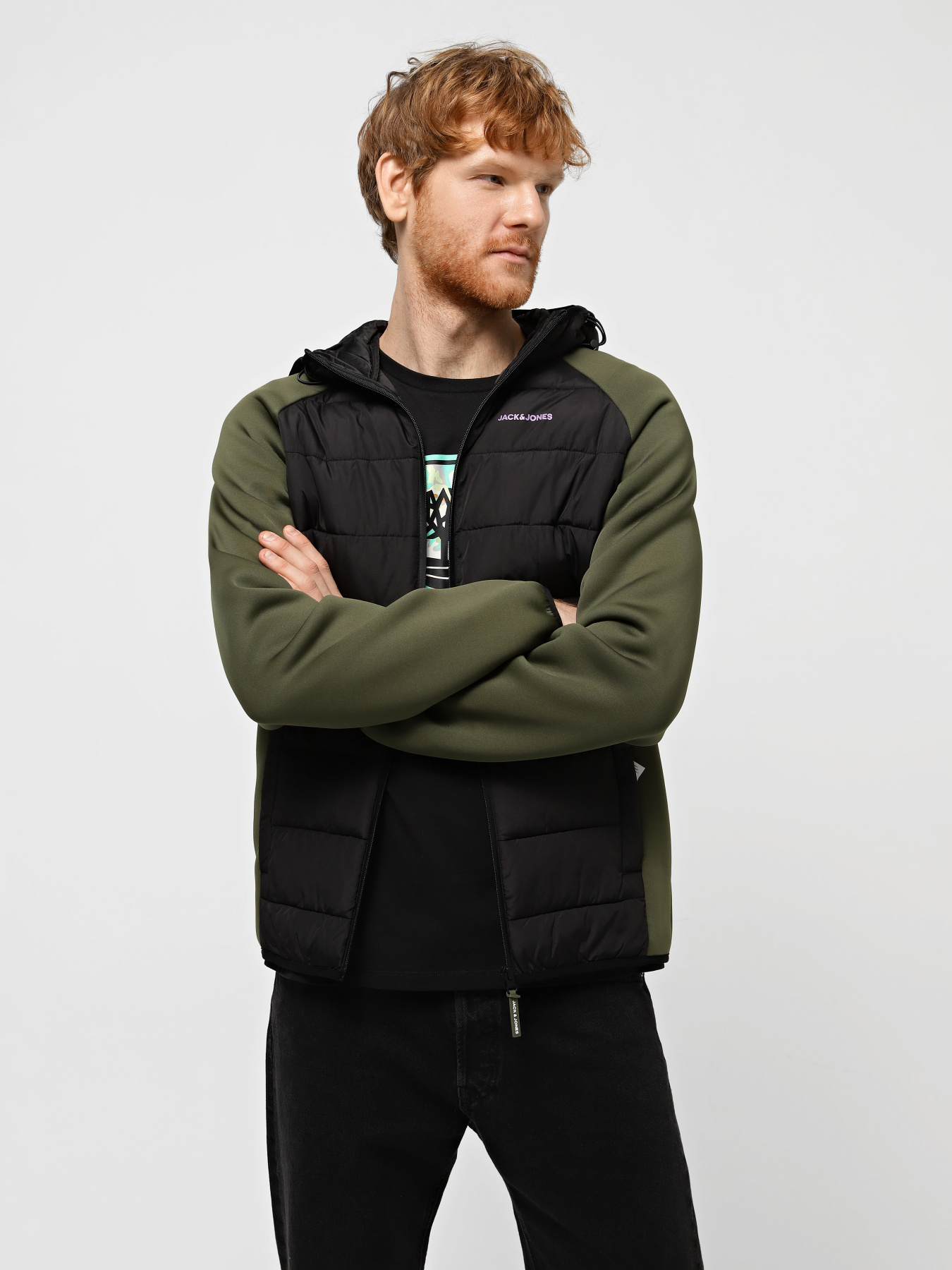 Куртки та дублянки JACK & JONES модель 12241622_Black Фото