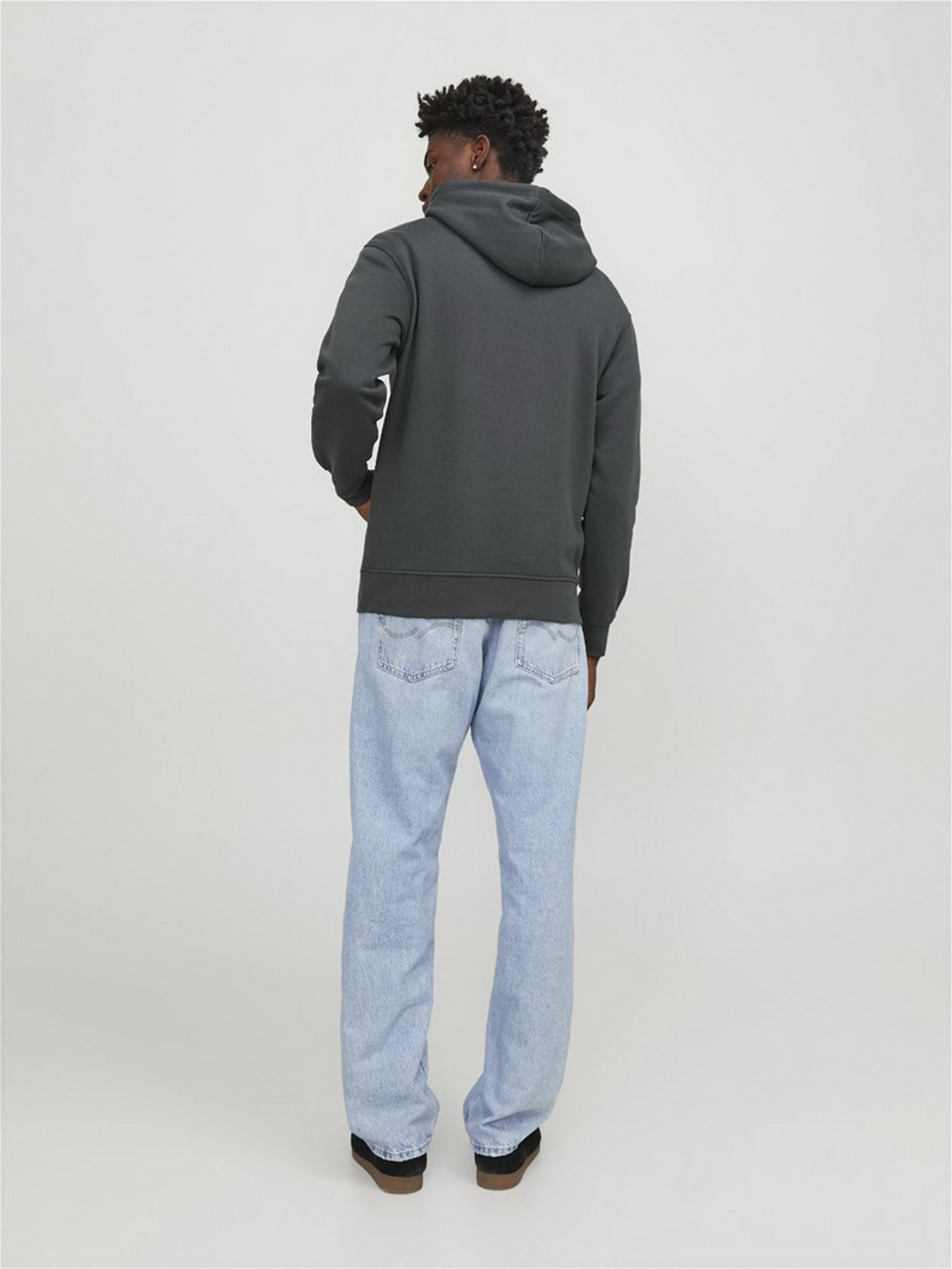 Худі та світшоти JACK & JONES модель 12241687_Asphalt Худі та світшоти JACK & JONES модель 12241687_Asphalt Фото