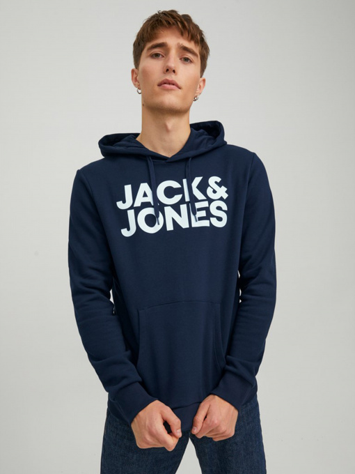 Худи и свитшоты JACK & JONES модель 12152840_Navy Blazer Фото
