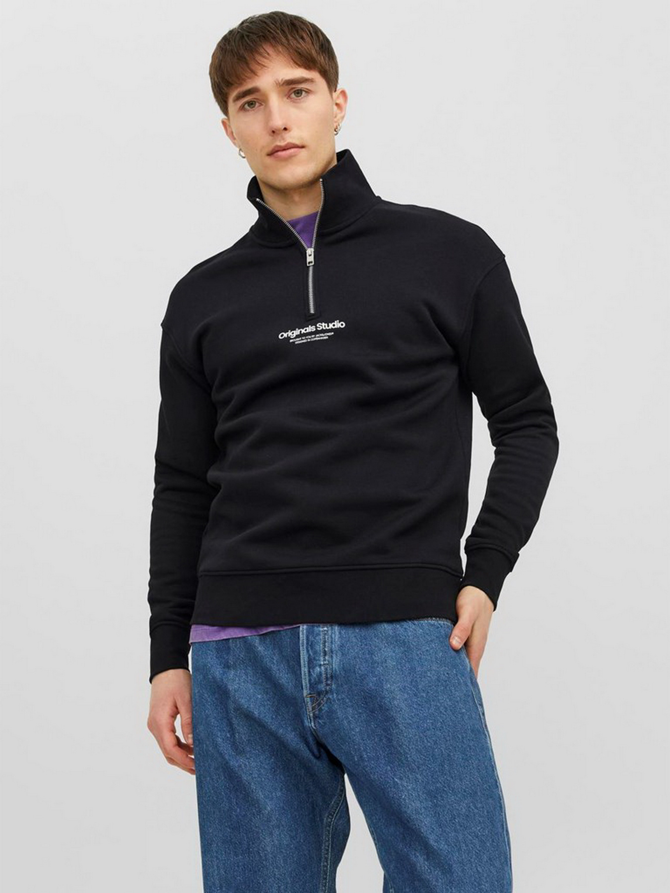 Худи и свитшоты JACK & JONES модель 12241777_Black Фото