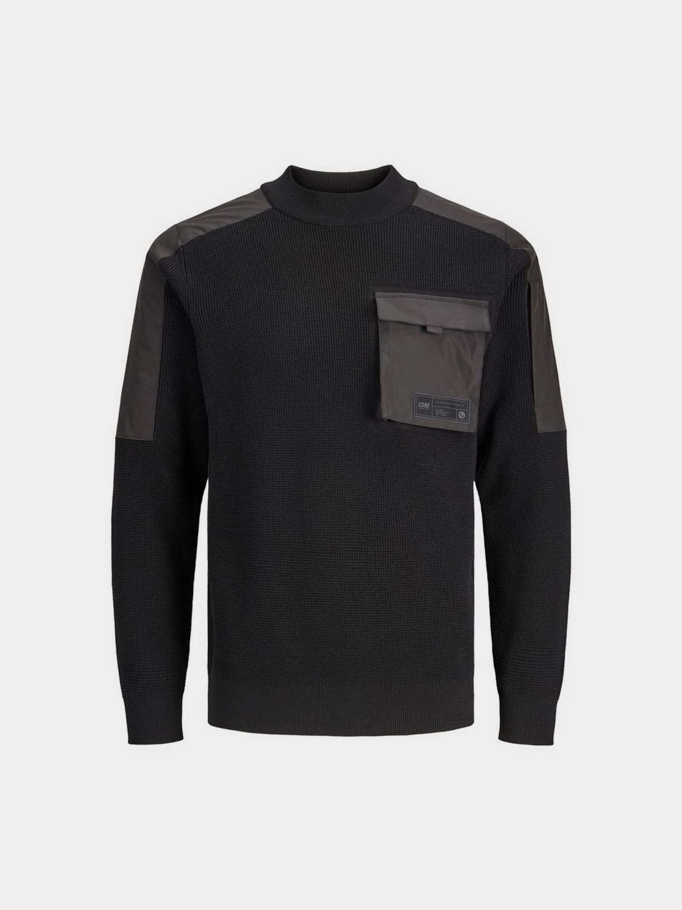 Светри та кардигани JACK & JONES модель 12242741_Black Светри та кардигани JACK & JONES модель 12242741_Black Фото