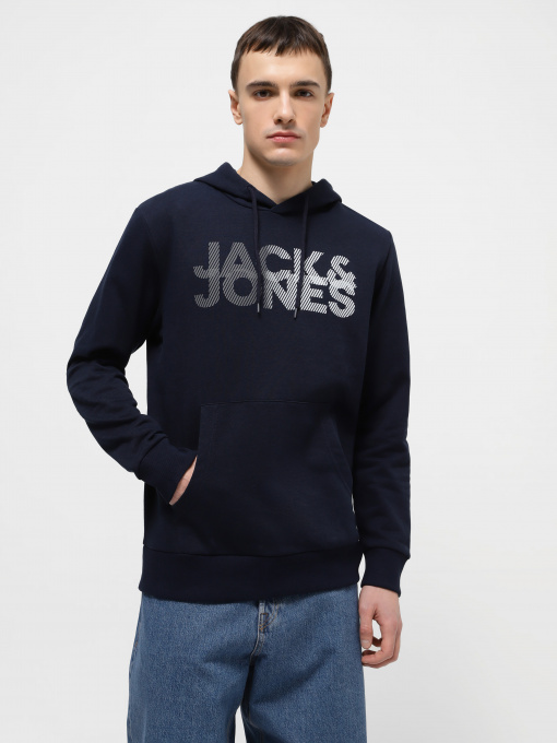 Худи и свитшоты JACK & JONES модель 12243927_Navy Blazer Фото