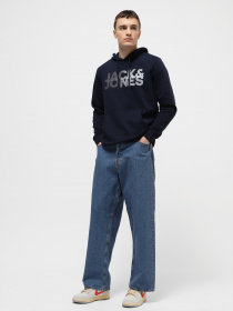 Худі та світшоти JACK & JONES модель 12243927_Navy Blazer Фото